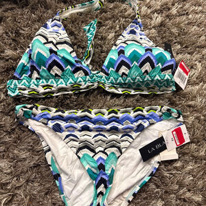 NWT La Blanca bikini swimsuit size 12